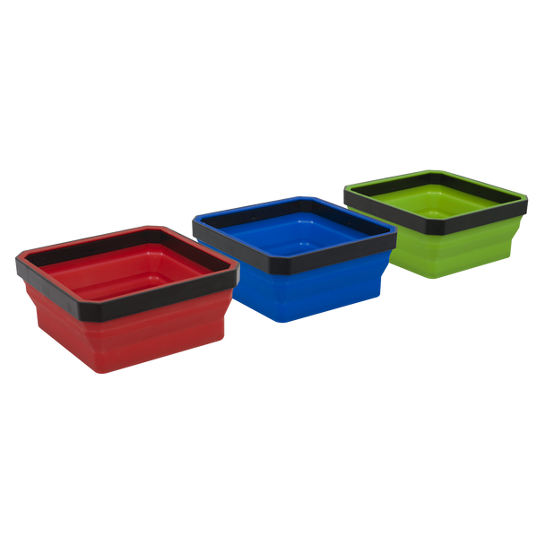 Sealey APCSTS | Collapsible Magnetic Parts Tray Set