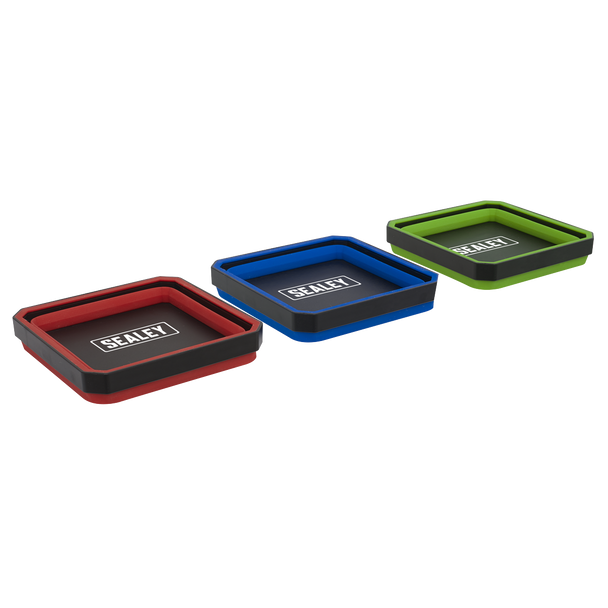 Sealey APCSTS | Collapsible Magnetic Parts Tray Set