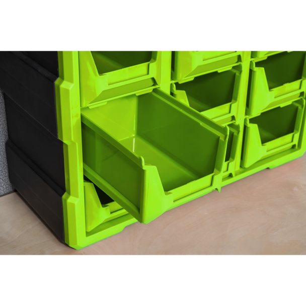Sealey APDC39HV | Cabinet Box 39 Drawer - Green/Black