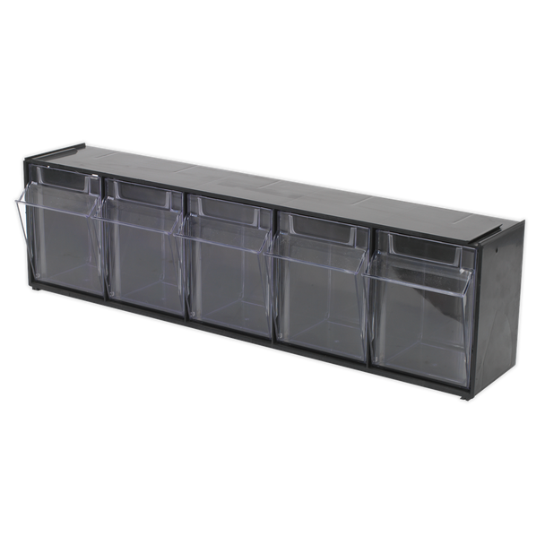 Sealey APDC5 | Stackable Cabinet Box 5 Bins