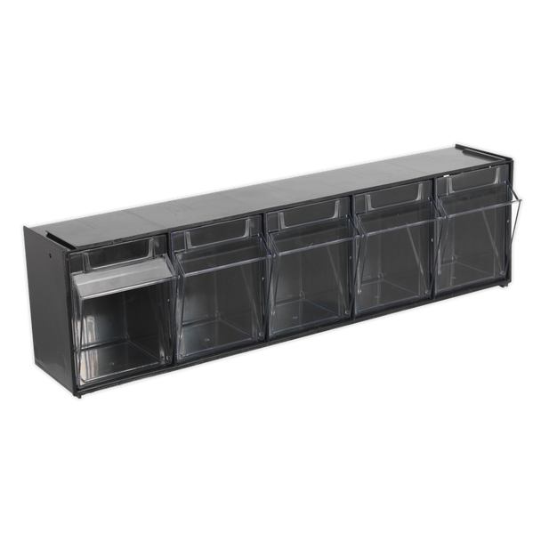 Sealey APDC5 | Stackable Cabinet Box 5 Bins
