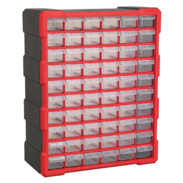 Sealey APDC60R | Cabinet Box 60 Drawer - Red/Black