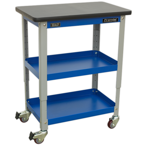 Sealey API2103 | Premier Industrial Workshop Trolley 3-Level