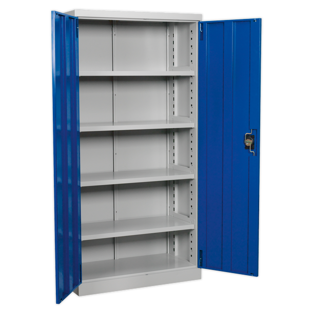 Sealey APICCOMBOF4 | Premier Industrial Cabinet with 4 Shelves 1800mm