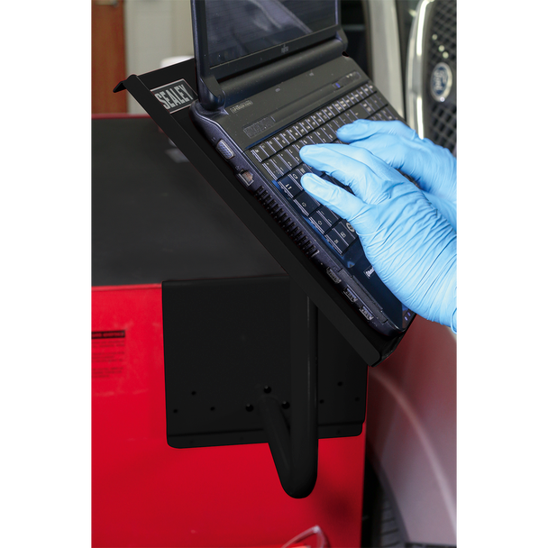 Sealey APLTSB | Laptop & Tablet Stand - Black
