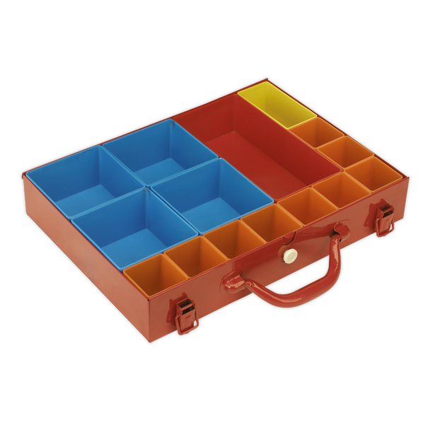 Sealey APMC15 | Metal Case with 15 Storage Bins