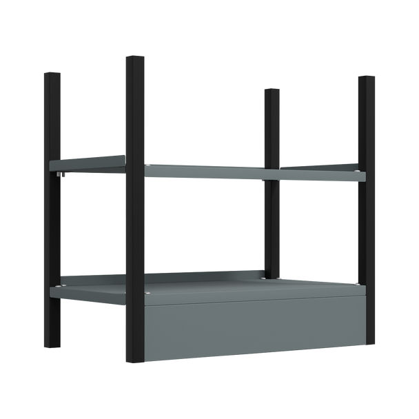 Sealey APMRB1 | Modular Storage Base unit 2 Shelves 580mm