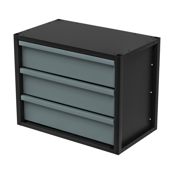 Sealey APMRM3 | Modular Storage Mid Unit 3 Drawer 580mm