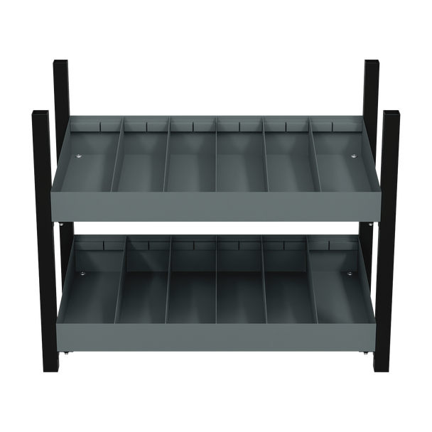 Sealey APMRM4 | Modular Storage Mid Unit 2 Compartment Shelve 580mm