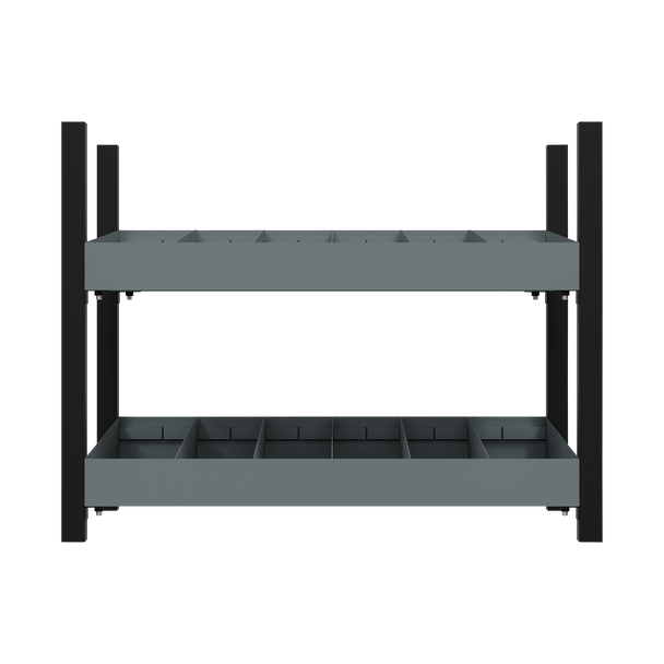Sealey APMRM4 | Modular Storage Mid Unit 2 Compartment Shelve 580mm