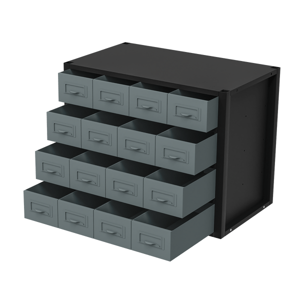 Sealey APMRM5 | Modular Storage Mid Unit 16 Small Drawers 580mm