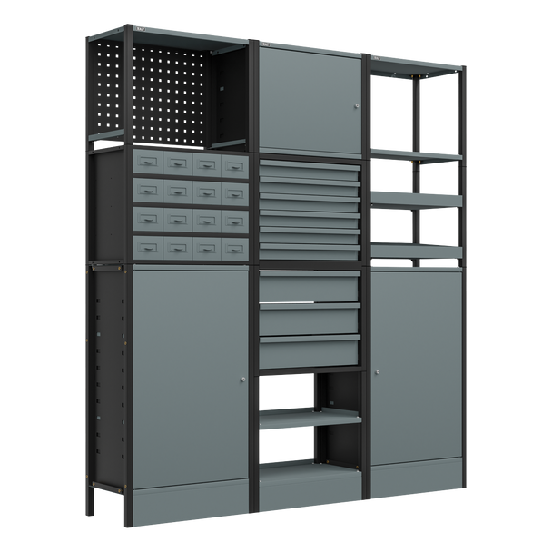 Sealey APMRSTACK1 | Modular Storage System Combo 1.74m | Compressed Air ...