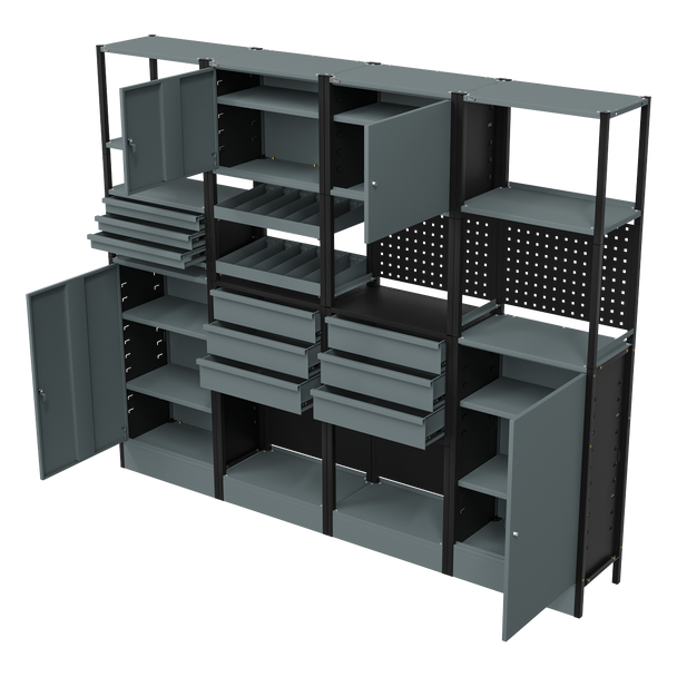 Sealey APMRSTACK2 | Modular Storage System Combo 2.32m