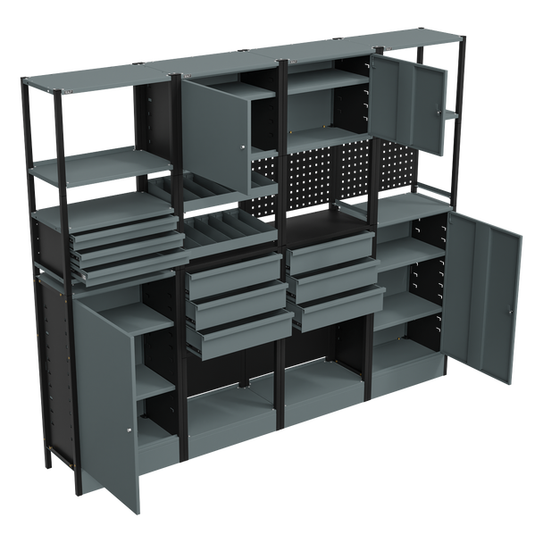 Sealey APMRSTACK2 | Modular Storage System Combo 2.32m