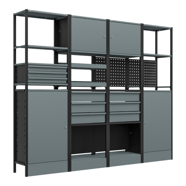 Sealey APMRSTACK2 | Modular Storage System Combo 2.32m | Compressed Air ...