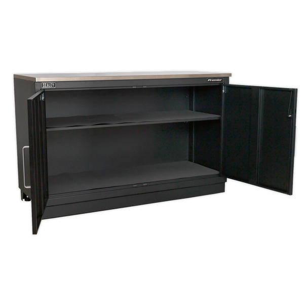 Sealey APMS02 | Premier Heavy-Duty Modular Floor Cabinet 2 Door 1550mm