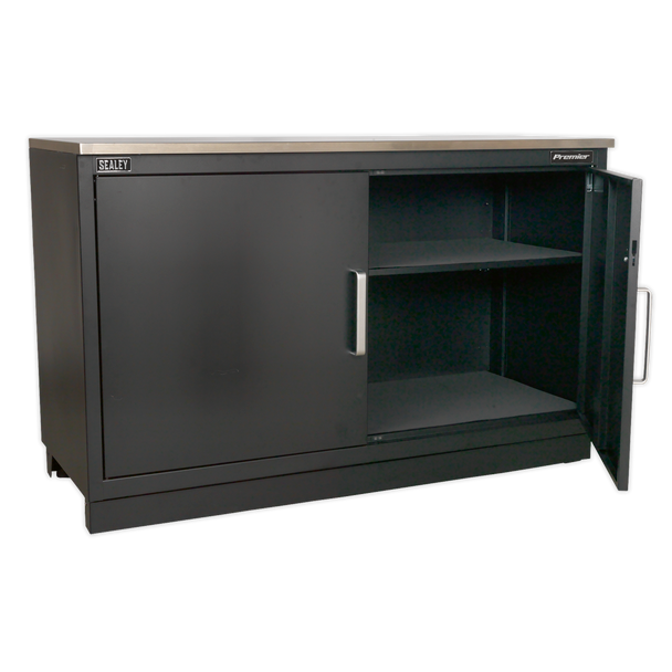 Sealey APMS02 | Premier Heavy-Duty Modular Floor Cabinet 2 Door 1550mm
