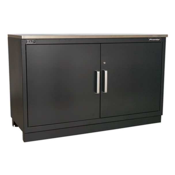Sealey APMS02 | Premier Heavy-Duty Modular Floor Cabinet 2 Door 1550mm