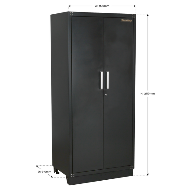 Sealey APMS05 | Premier Heavy-Duty Modular Full Height Floor Cabinet 2 Door 930mm