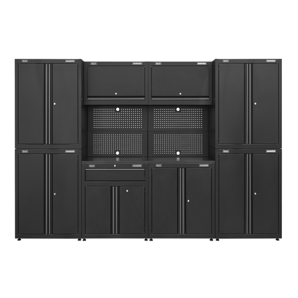 Sealey APMS10HFP | Superline PRO Rapid-Fit Modular Garage Storage System 3.1m