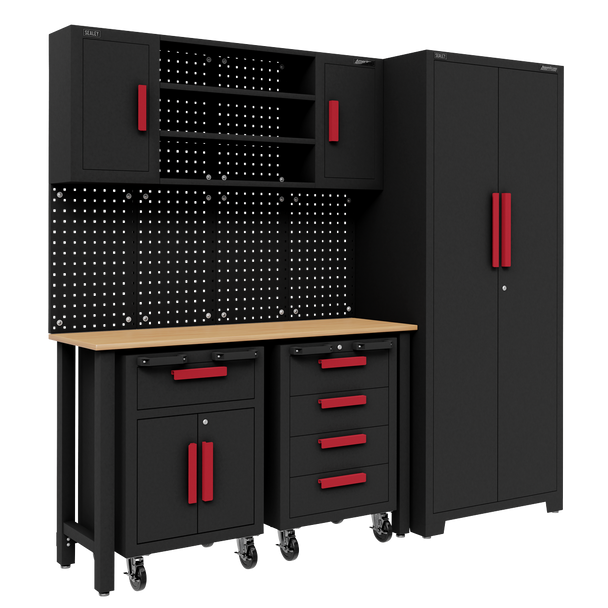 Sealey APMS12OP | Complete Garage Storage System with 2 Mobile Trolleys