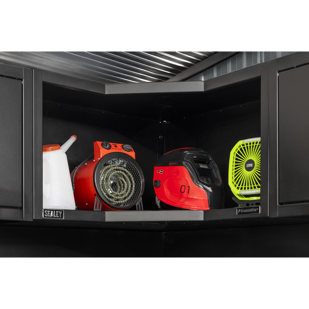 Sealey APMS16 | Premier Heavy-Duty Modular Corner Wall Cabinet 930mm