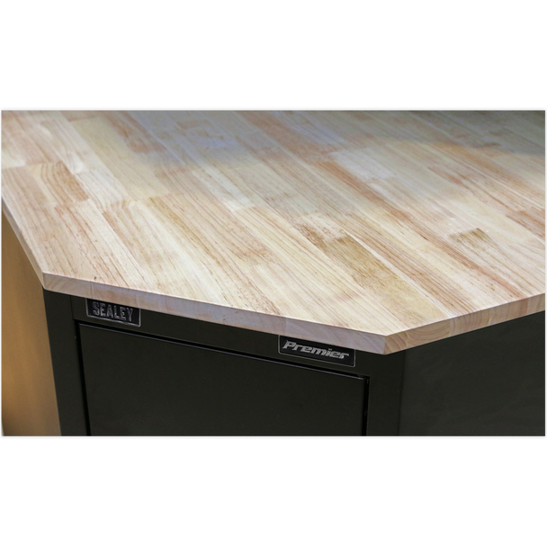 Sealey APMS18 | Premier Hardwood Corner Worktop 930mm