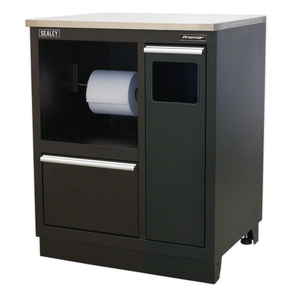 Sealey APMS19 | Premier Stainless Steel Corner Worktop 930mm