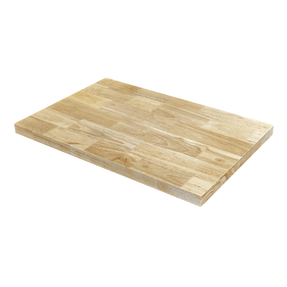Sealey APMS30WA ⏐ Superline PRO® Black Edition Rubber Wood Worktop 680mm