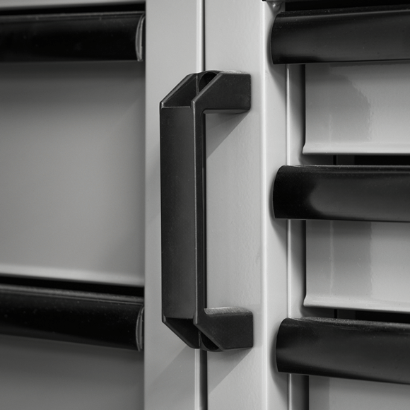 Sealey APMS34BE ⏐ Superline PRO® Black Edition Modular Mobile Cabinet 5 Drawer 650mm