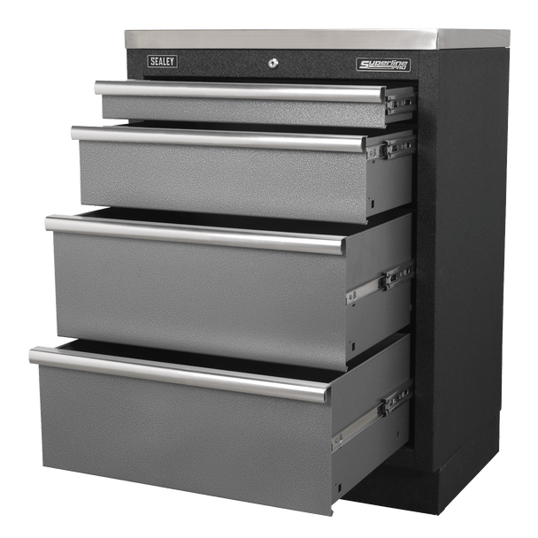 Sealey APMS51 | Superline PRO Modular Cabinet 4 Drawer 680mm