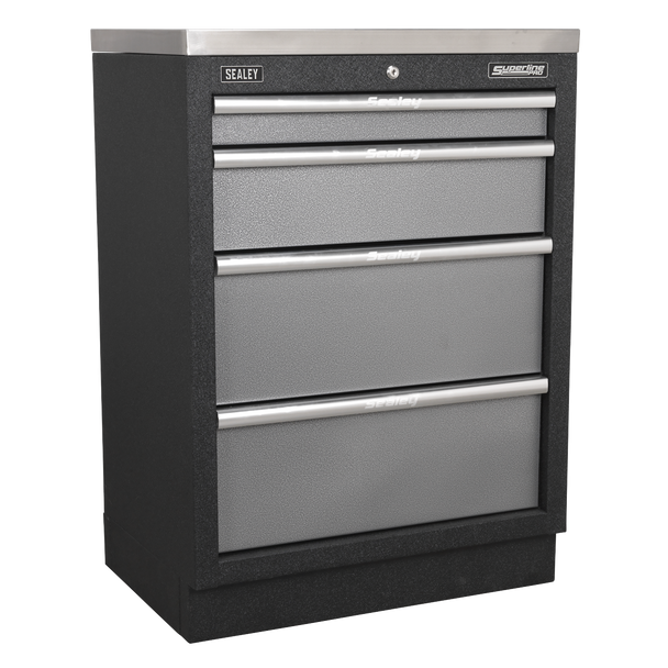 Sealey APMSSTACK07SS | Superline PRO Storage System with Stainless Worktop 2.04m