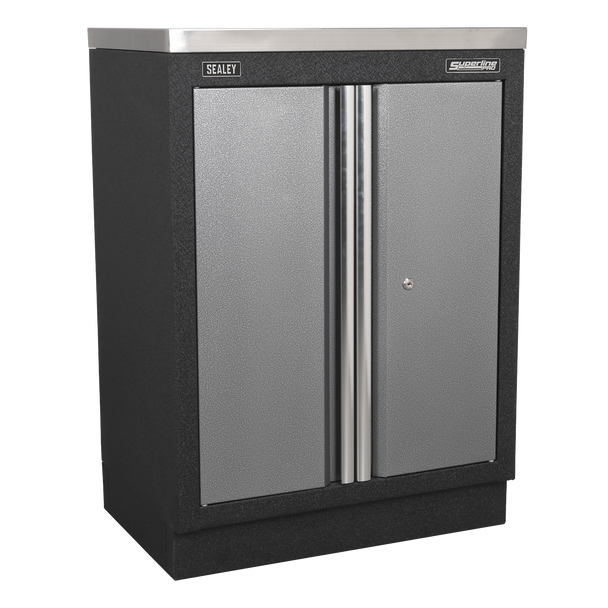 Sealey APMSSTACK13W | Superline PRO Storage System with Pressed Wood Worktop 3.24m