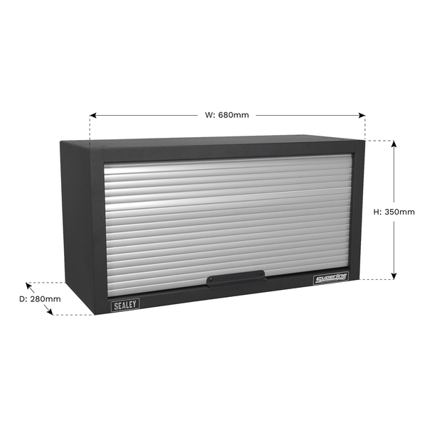 Sealey APMS54 | Superline PRO Modular Wall Cabinet Tambour Front 680mm