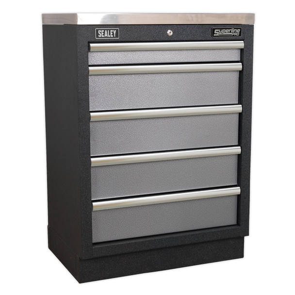 Sealey APMSSTACK02SS | Superline PRO Storage System with Stainless Worktop 1.96m