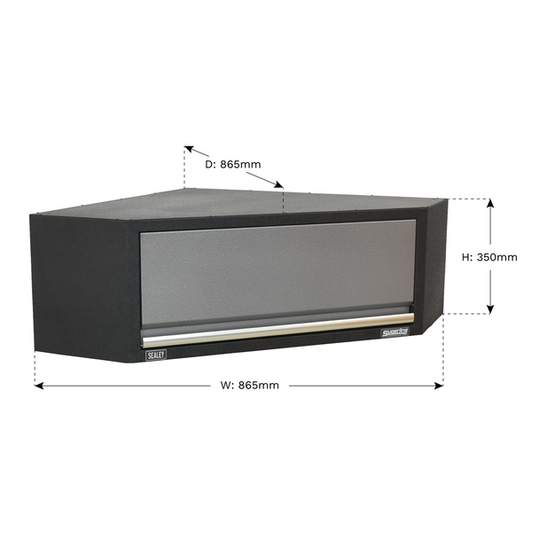 Sealey APMS61 | Superline PRO Modular Corner Wall Cabinet 865mm