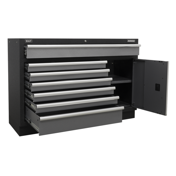 Sealey APMS64 | Superline PRO Modular Floor Cabinet 7 Drawer 1360mm