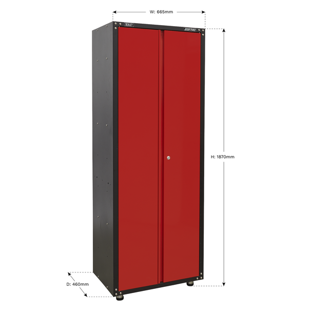 Sealey APMS83 | American PRO Modular Full Height Cabinet 2 Door 665mm