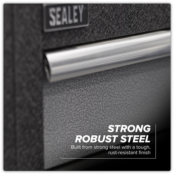 Sealey APMSSTACK02W | Superline PRO Storage System with Wood Worktop 1 ...