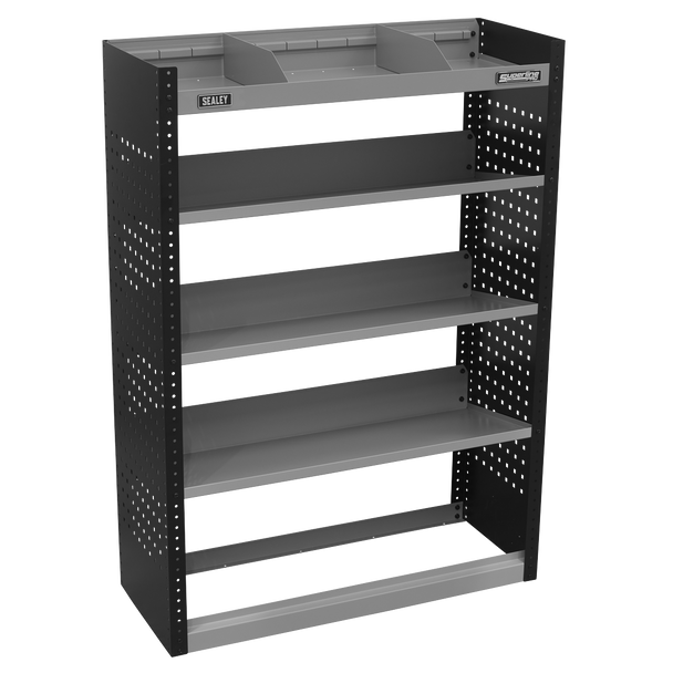 Sealey APMSV02 | Superline PRO Modular Slanted Shelf Van Storage Unit 925mm
