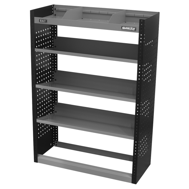 Sealey APMSV02 | Superline PRO Modular Slanted Shelf Van Storage Unit 925mm