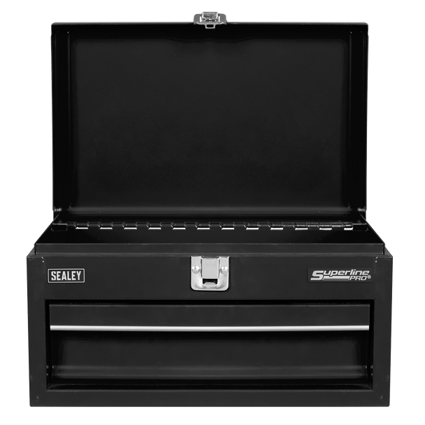 Sealey APMTB2 | Superline Pro Mini Toolbox with Drawer - Black