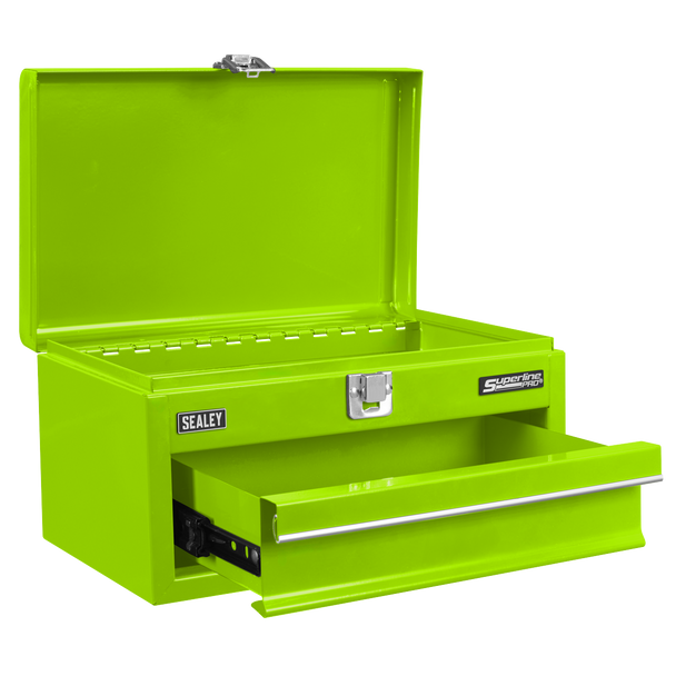 Sealey APMTB3 | Superline Pro Mini Toolbox with Drawer - Green