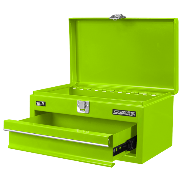 Sealey APMTB3 | Superline Pro Mini Toolbox with Drawer - Green