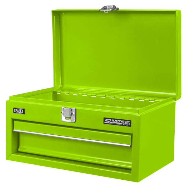 Sealey APMTB3 | Superline Pro Mini Toolbox with Drawer - Green
