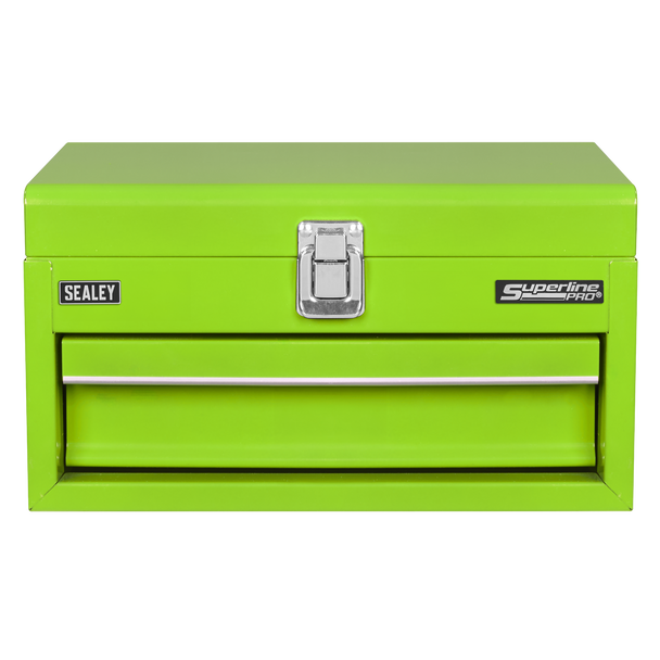 Sealey APMTB3 | Superline Pro Mini Toolbox with Drawer - Green