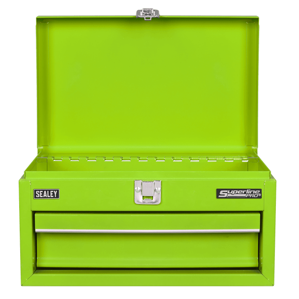 Sealey APMTB3 | Superline Pro Mini Toolbox with Drawer - Green