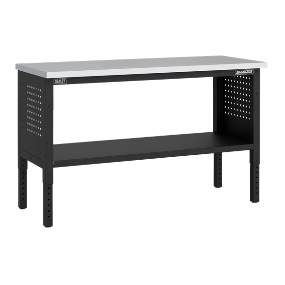 Sealey APMWB60SS ⏐ Superline PRO® Modular Workbench with Stainless Steel Worktop & Adjustable Height 1525mm