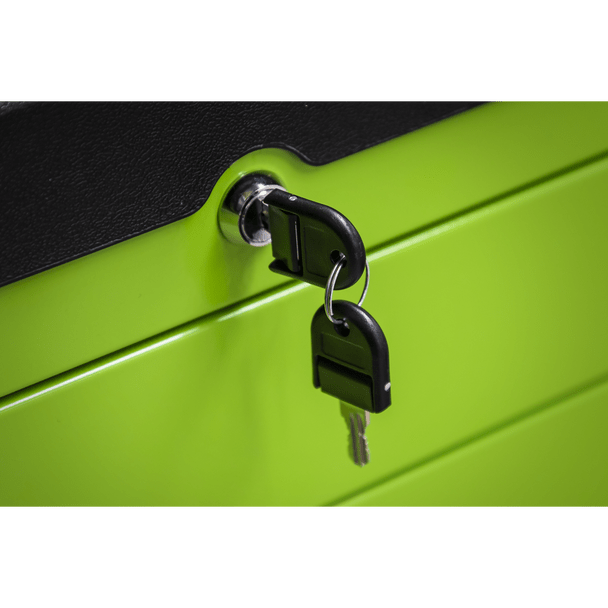 Sealey APPDSTACKG | Superline PRO Push-To-Open Topchest & Rollcab Combination 11 Drawer - Green
