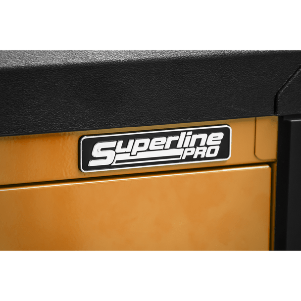 Sealey APPDSTACKO | Superline PRO Push-To-Open Topchest & Rollcab Combination 11 Drawer - Orange